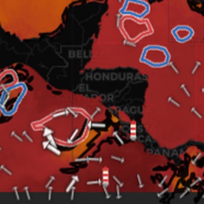 Central America Pacific SST chart for offshore fishing